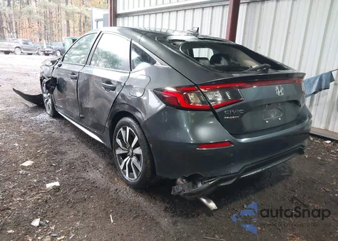 2024 Honda Civic Ex-L from USA, damaged, VIN 19XFL1H77RE027256